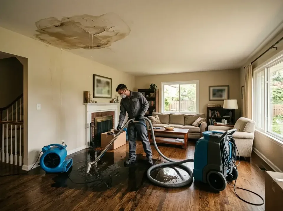 attic-pipe-burst-ceiling-drip-008 — frequently asked questions, Water Damage Restoration & Carpet Care in Brookdale, SC